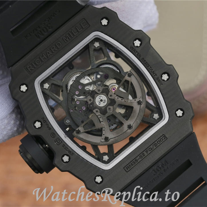 Richard Mille Replica RM035-02 Rubber strap 50MM - WatchesReplica.is