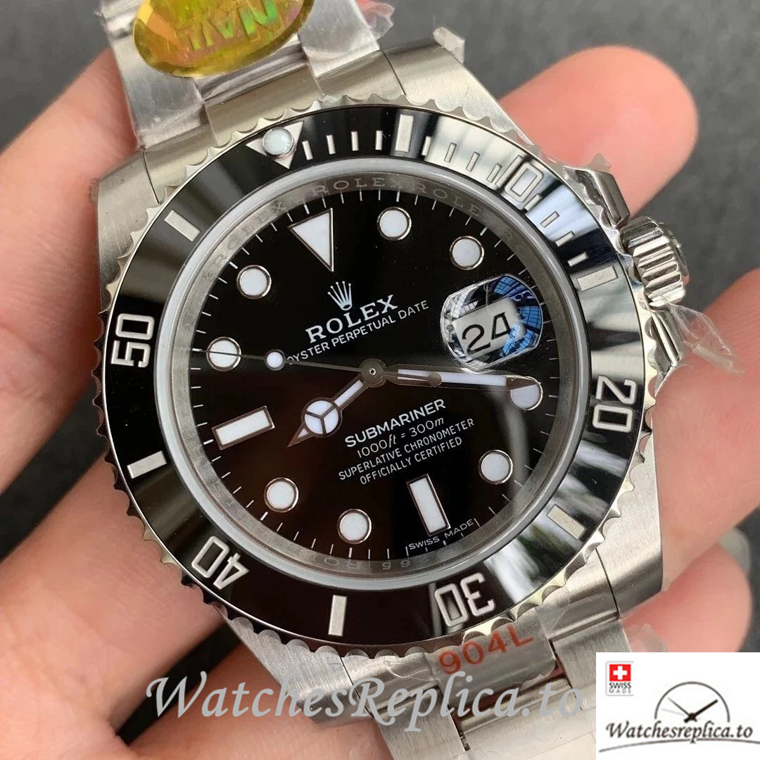 Swiss Rolex Submariner Replica 116610LN-97200 Stainless steel strap 40MM - WatchesReplica.is