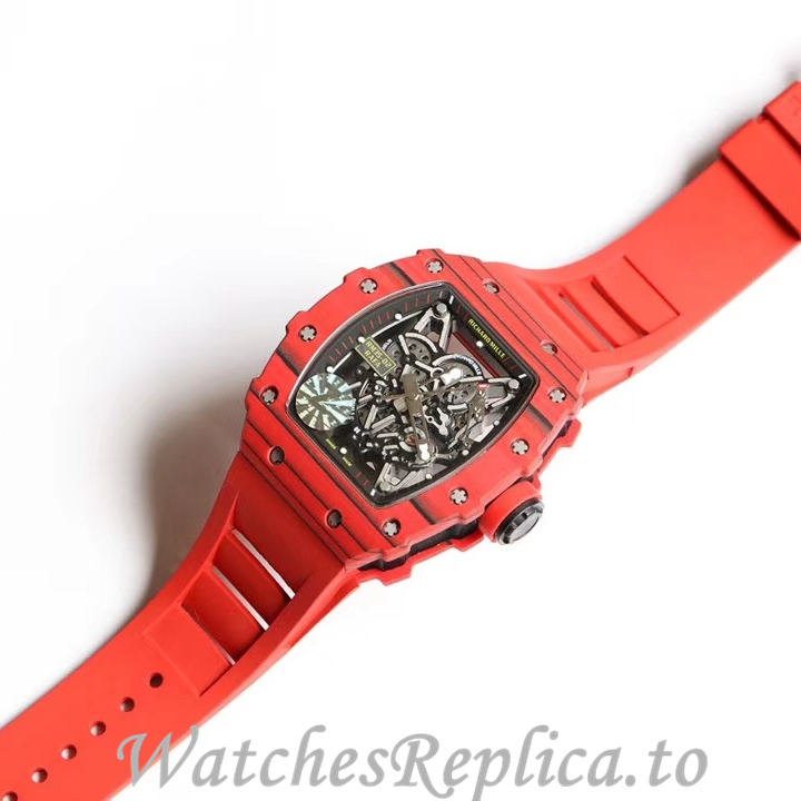 Richard Mille Replica RM35-02 Rubber strap 50MM - WatchesReplica.is