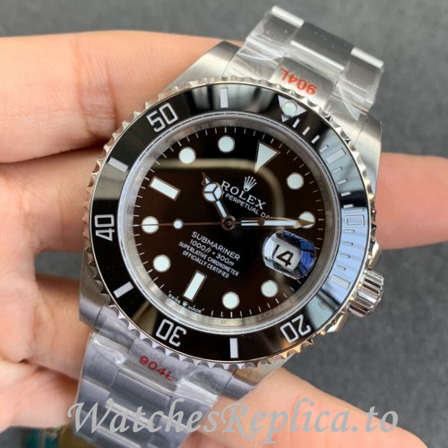 Swiss Rolex Submariner Replica 126610LN Stainless steel strap 41MM - WatchesReplica.is
