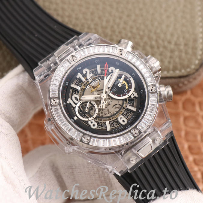 Hublot Replica 411.JX.4802.RT Rubber strap 45MM - WatchesReplica.is