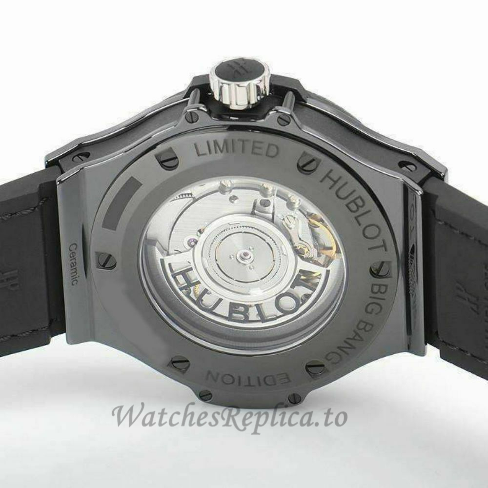 Hublot Replica Big Bang Broderie Ceramic 41MM Watch 343.CS.6570.NR - WatchesReplica.is