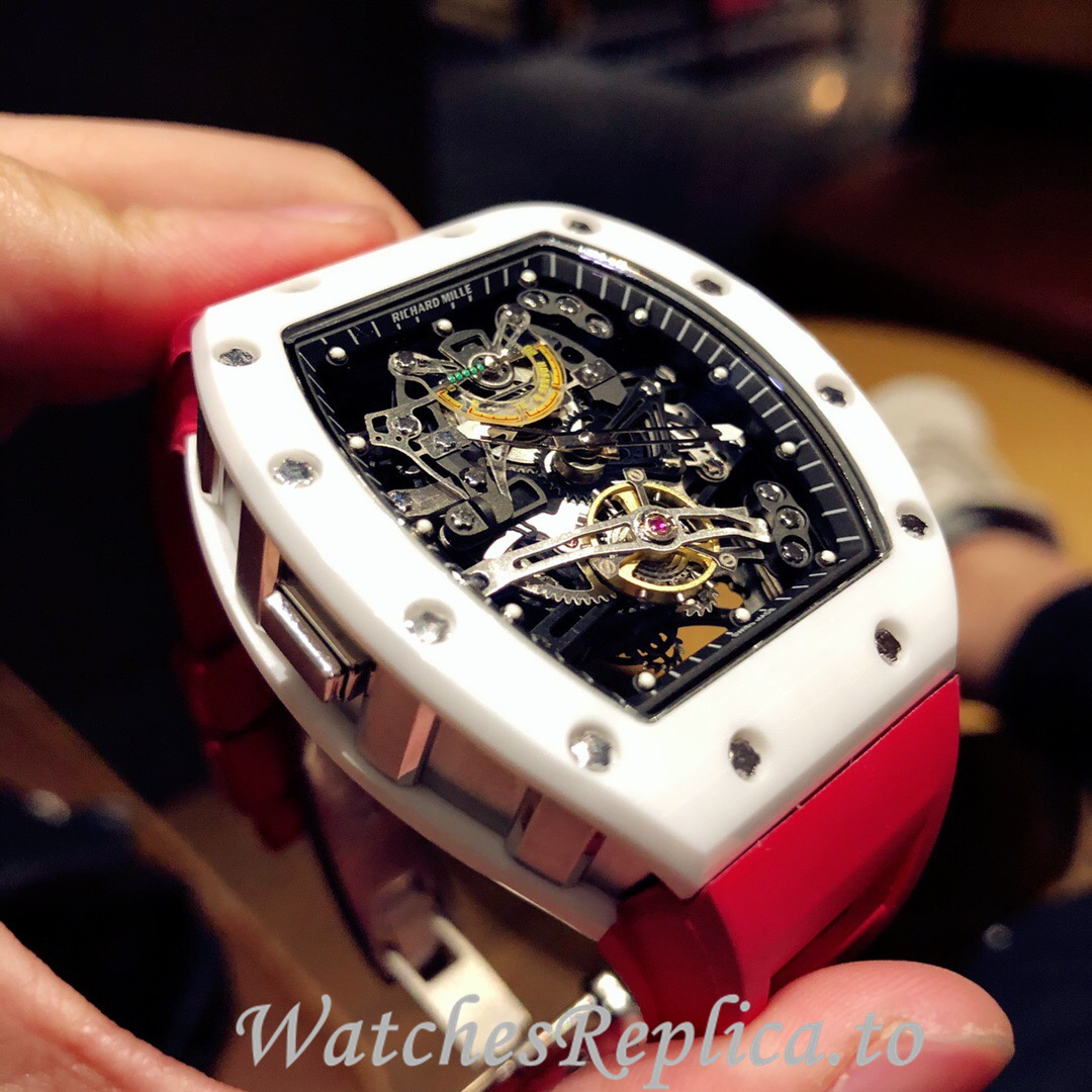 Richard Mille Replica RM38-01 Rubber strap 48MM - WatchesReplica.is