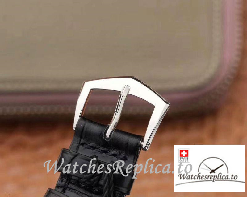 Swiss Patek Philippe Calatrava Replica 5227G-010 Black Strap 39MM×10.2MM - WatchesReplica.is