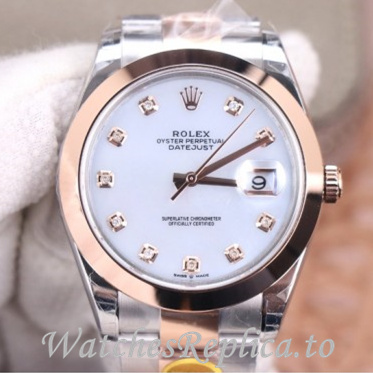 Swiss Rolex Datejust Replica 126301 Stainless steel strap 41MM - WatchesReplica.is