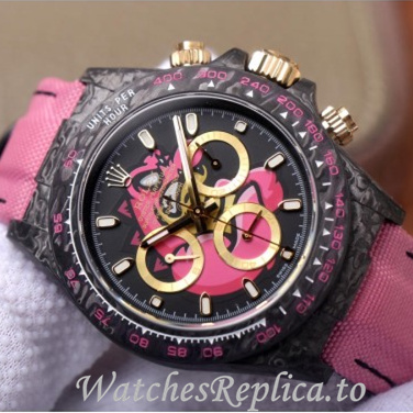Swiss Rolex Daytona Replica 116588 Canvas strap 40MM - WatchesReplica.is