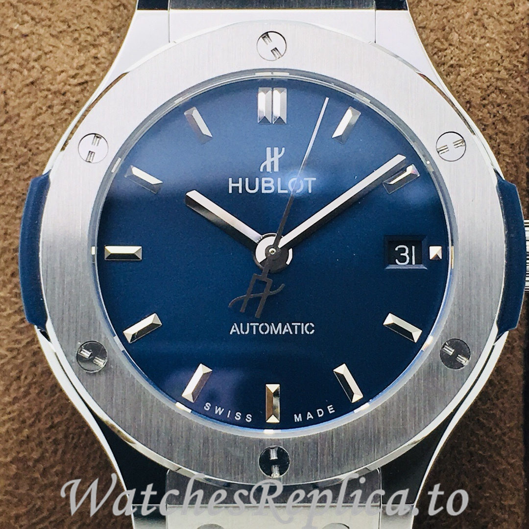 Hublot Replica Classic-Fusion-Series Leather strap 38MM - WatchesReplica.is