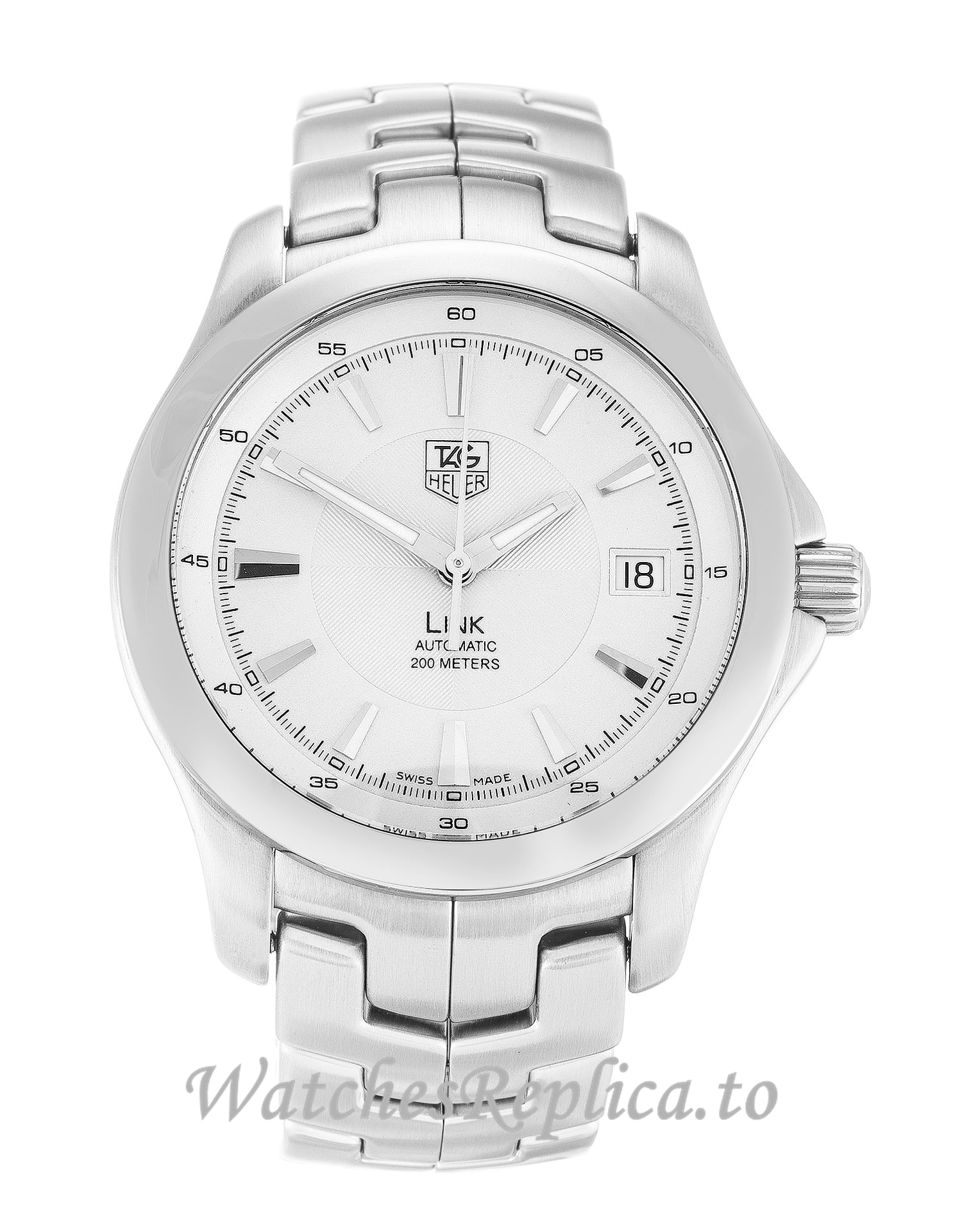 Tag Heuer Link White Dial WJF2111.BA0570 39 MM - WatchesReplica.is