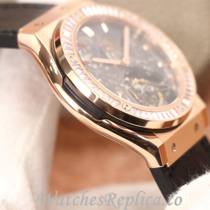 Hublot Replica Classic Fusion Series Leather strap 45MM - WatchesReplica.is