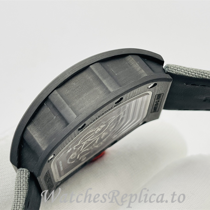 Richard Mille Replica RM055 Canvas strap 50MM - WatchesReplica.is