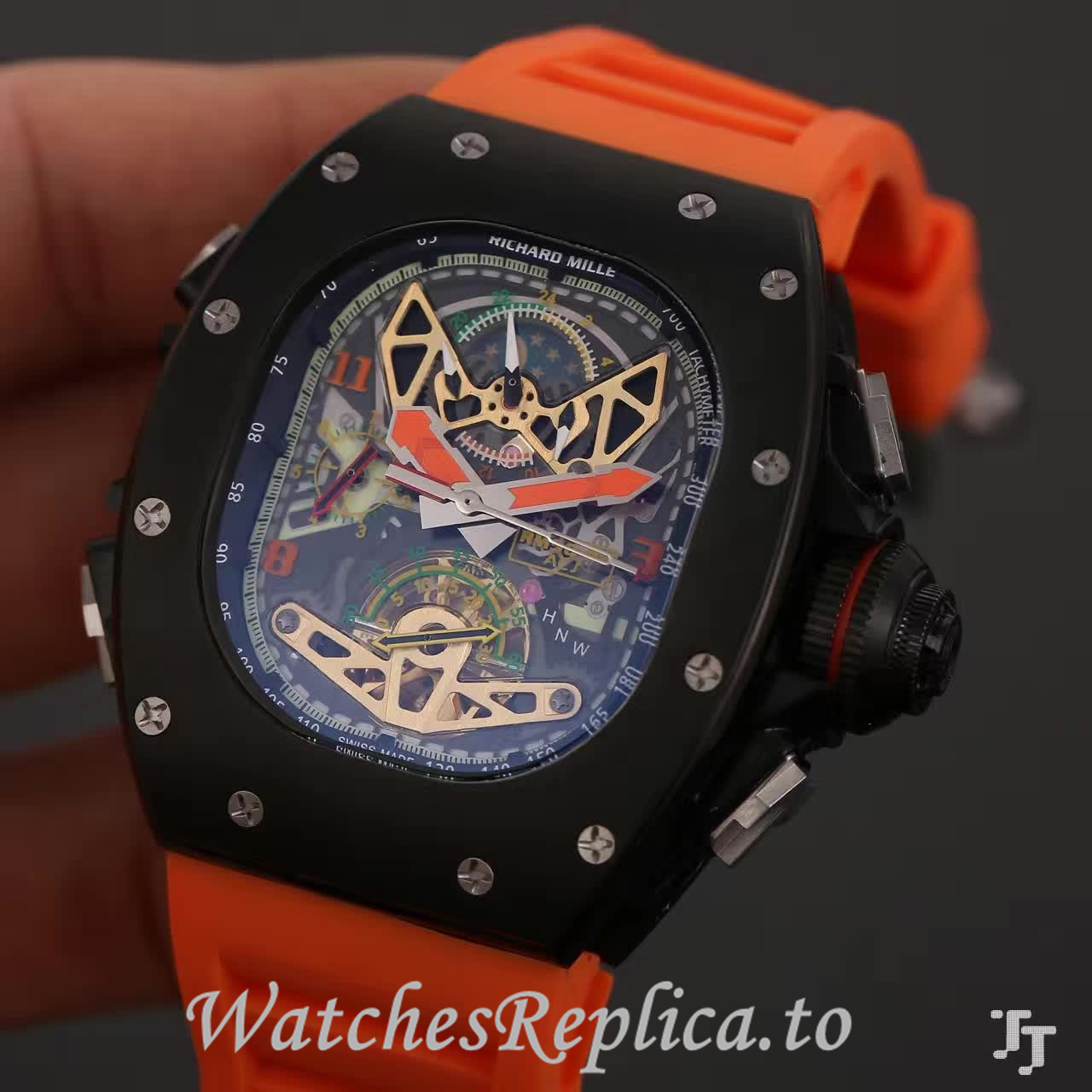 Richard Mille Replica RM50-02 Rubber strap 41MM - WatchesReplica.is