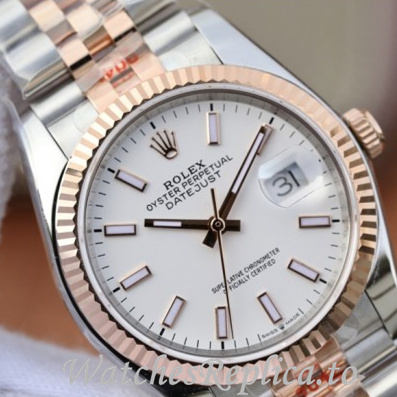 Swiss Rolex Datejust Replica 116231 Stainless steel strap 36MM - WatchesReplica.is