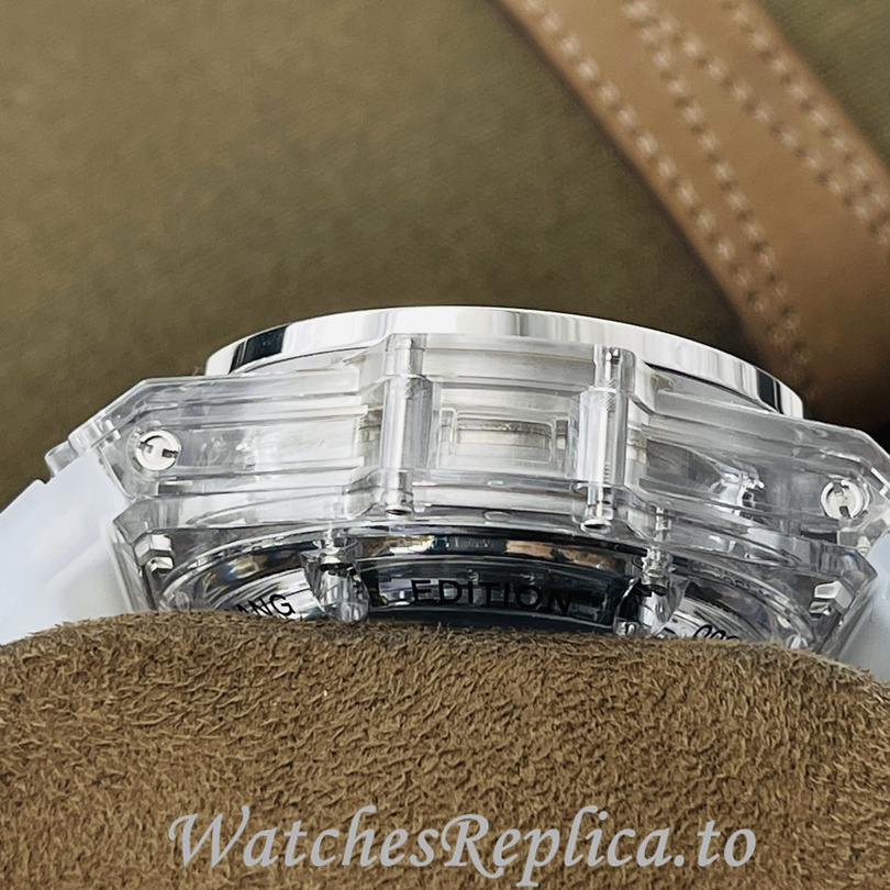 Hublot Replica 411.JX.4802.RT Rubber strap 45MM - WatchesReplica.is