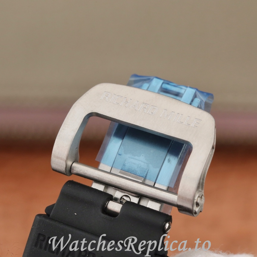 Richard Mille Replica RM001 Rubber strap 50MM - WatchesReplica.is