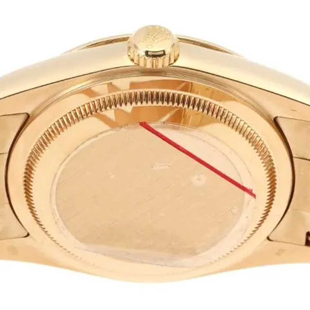 Rolex Replica Day-Date Gold Case 118208 - WatchesReplica.is