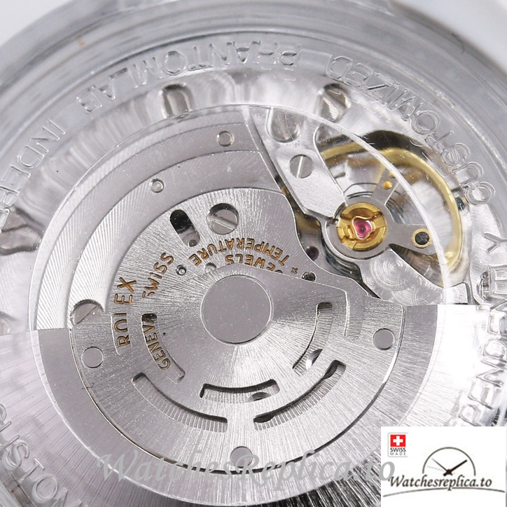 Swiss Rolex Submariner Replica Rubber strap 40MM PHANTOMLAB&ROLEX Grey Dial - WatchesReplica.is