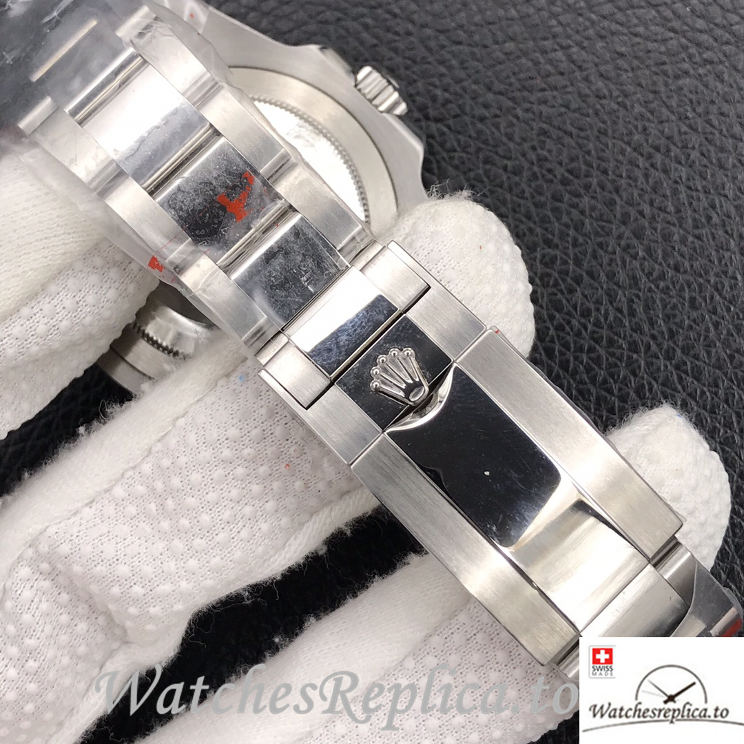 Swiss Rolex GMT-Master Replica 116759 Stainless steel strap 40MM - WatchesReplica.is
