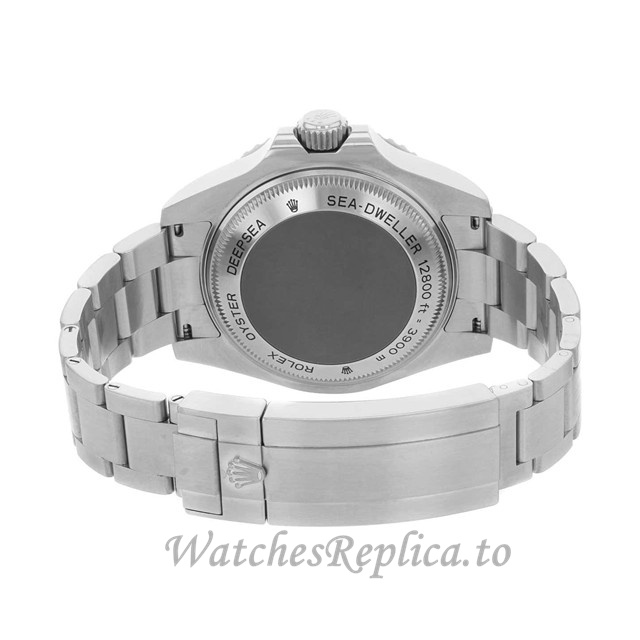 Replica Rolex Sea-Dweller 116660 44MM Stainless steel strap Mens Watch - WatchesReplica.is