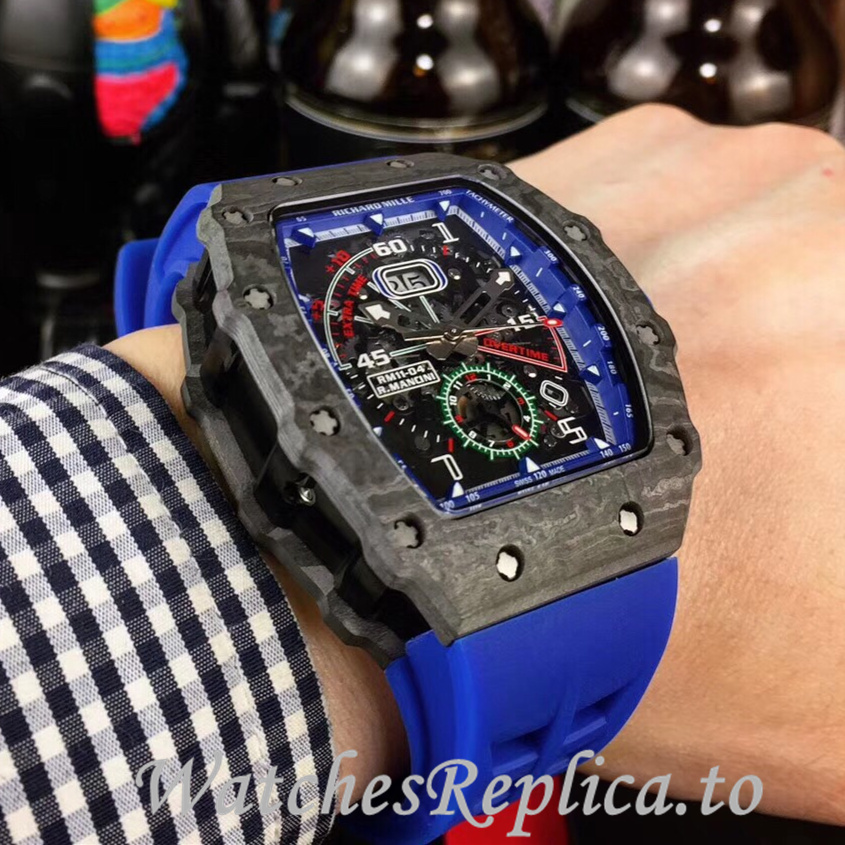 Richard Mille Replica RM11-04 Rubber strap 50MM - WatchesReplica.is