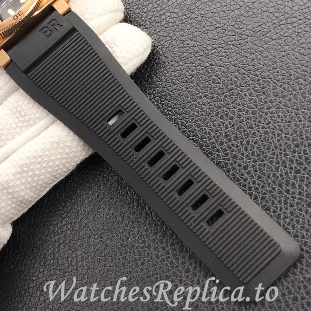 Bell Ross Replica BR 03 BR03-92 Rubber strap 42MM - WatchesReplica.is