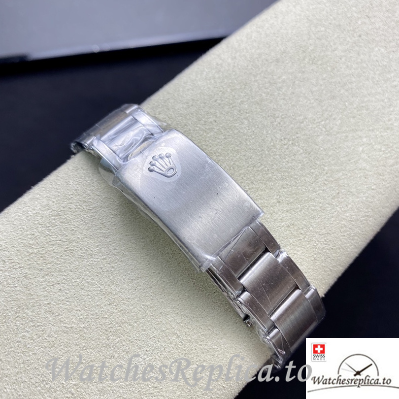 Swiss Rolex GMT Master 16710 Replica Stainless steel strap 40MM - WatchesReplica.is