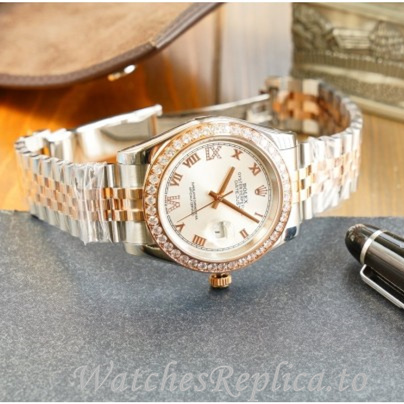 Swiss Rolex Datejust Replica 126284 Stainless steel strap 36MM - WatchesReplica.is
