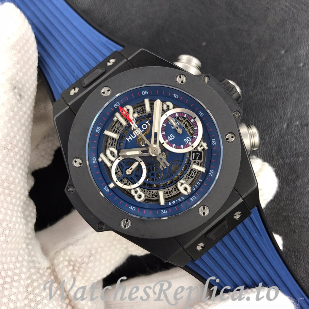 Hublot Replica 411.NM.1170.RX Rubber strap 45MM - WatchesReplica.is