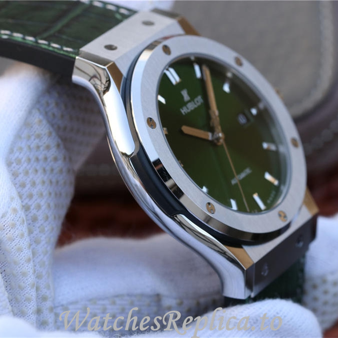 Hublot Replica Classic Fusion Series Leather strap 42MM - WatchesReplica.is