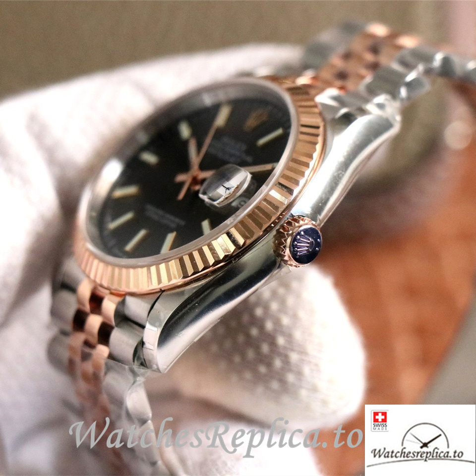 Swiss Rolex Datejust Replica 126233 Stainless steel strap 36MM - WatchesReplica.is