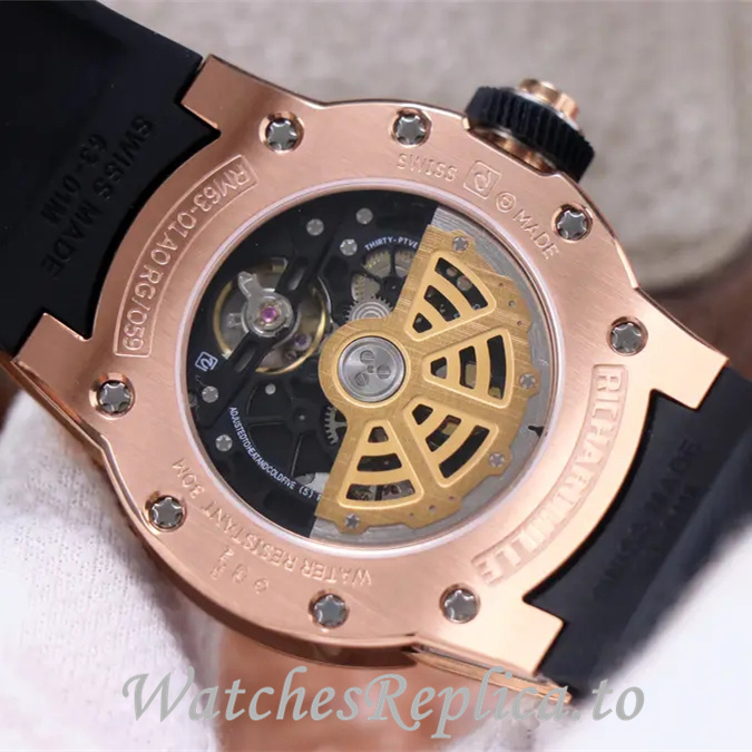 Richard Mille Replica RM63-01 Rubber strap 42.7MM - WatchesReplica.is