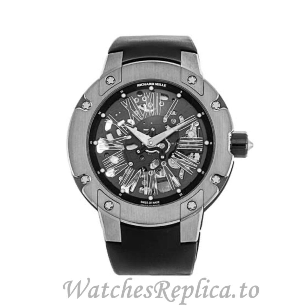 Richard Mille Replica RM033 Rubber strap 46MM - WatchesReplica.is