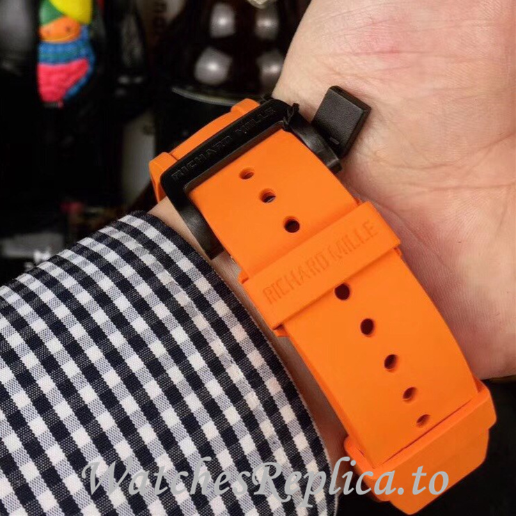Richard Mille Replica RM35-02 Rubber strap 50MM - WatchesReplica.is