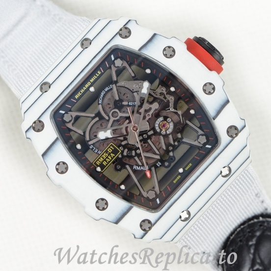 Richard Mille Replica RM35-01 Canvas strap 50MM - WatchesReplica.is