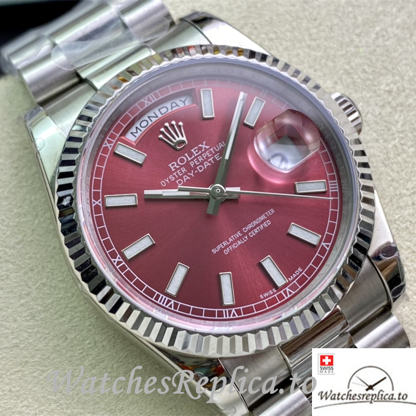 Swiss Rolex Datejust 118239 Replica Stainless steel strap 36MM - WatchesReplica.is