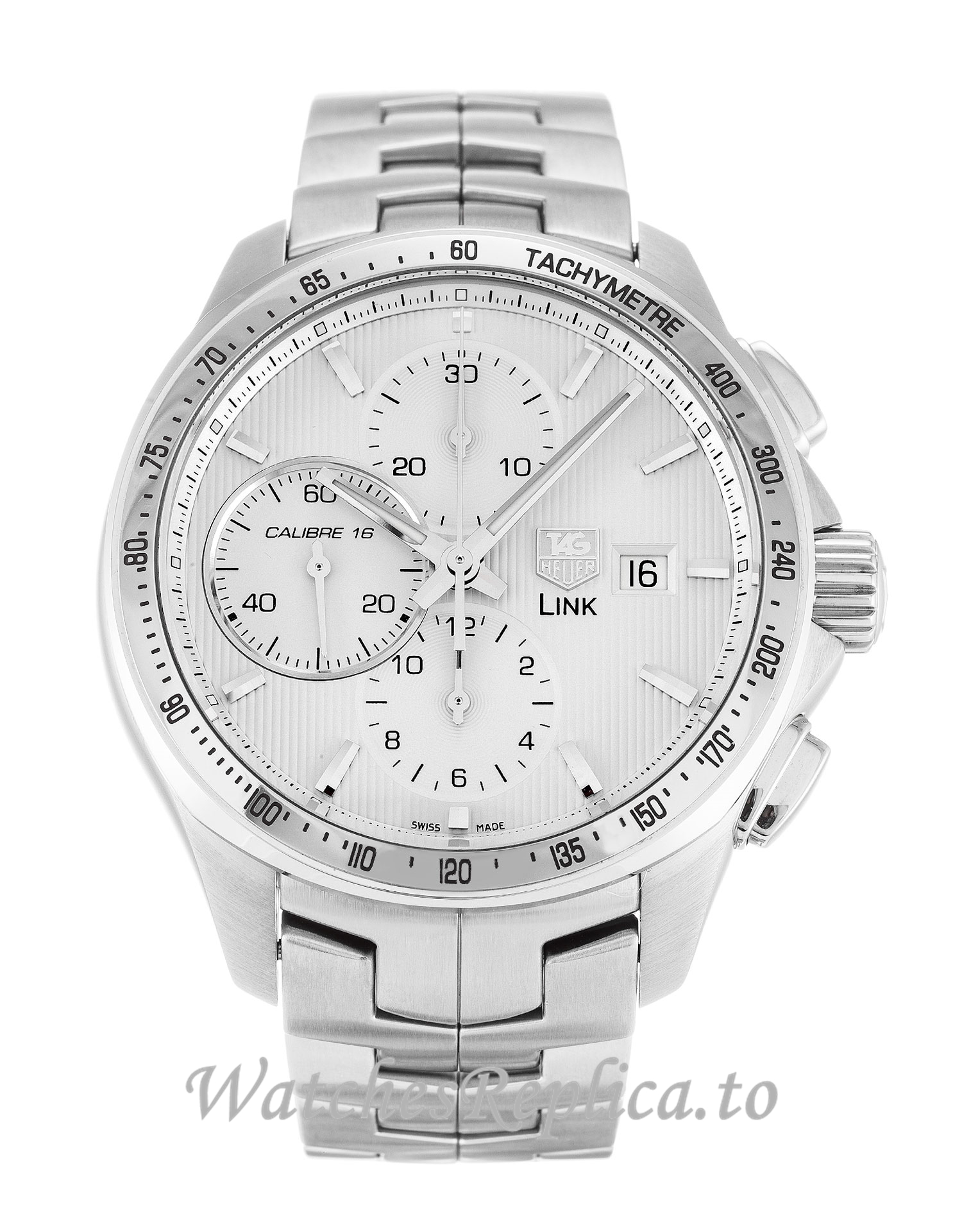 Tag Heuer Link Silver Dial CAT2011.BA0952 43 MM - WatchesReplica.is