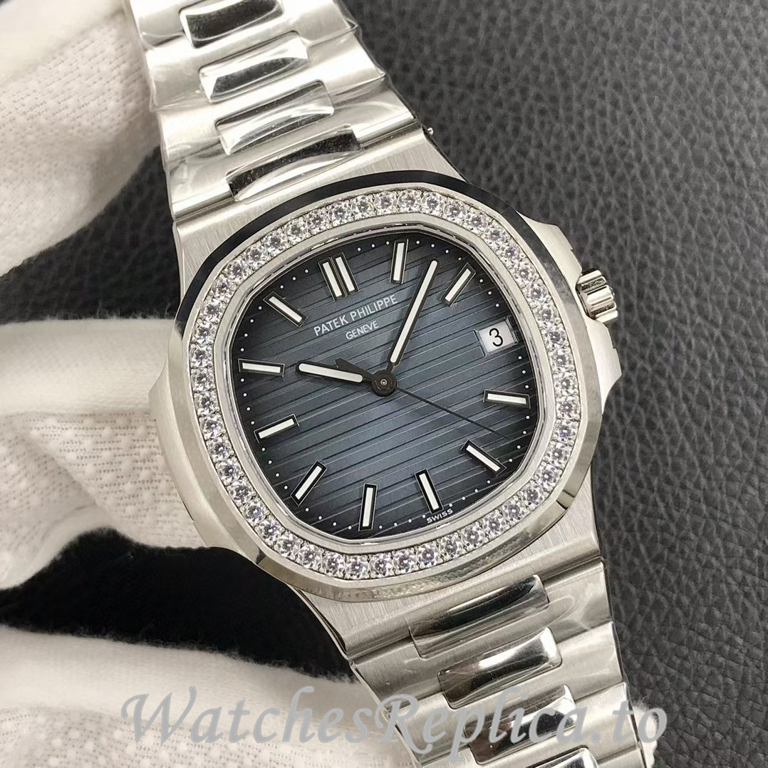 Patek Philippe Replica Nautilus 5713 Stainless steel strap 40MM - WatchesReplica.is