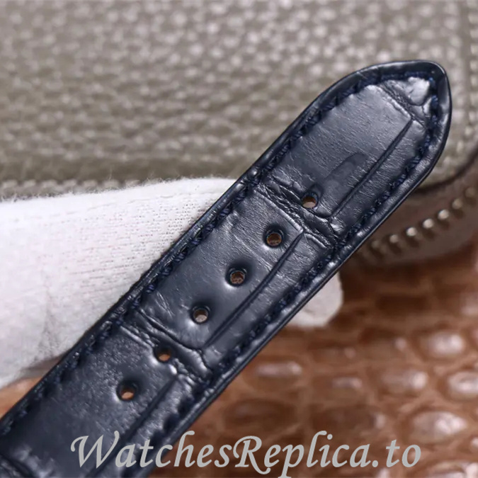 Patek Philippe Replica Nautilus 5712 Leather strap 40MM - WatchesReplica.is