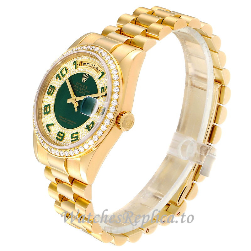 Replica Rolex Day Date President 118348 36MM - WatchesReplica.is
