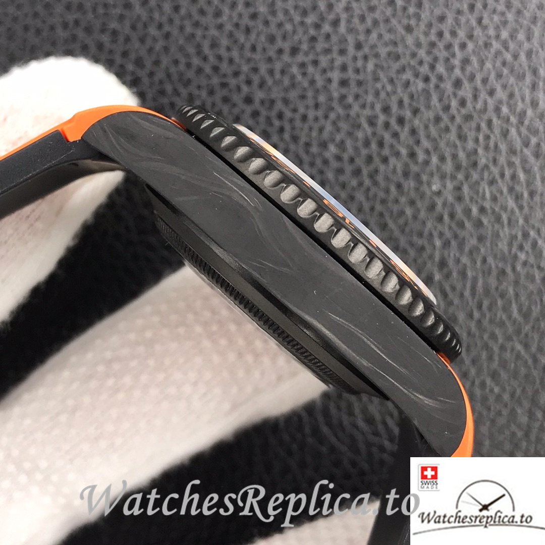 Swiss Rolex GMT-Master Replica Rubber strap 40MM - WatchesReplica.is