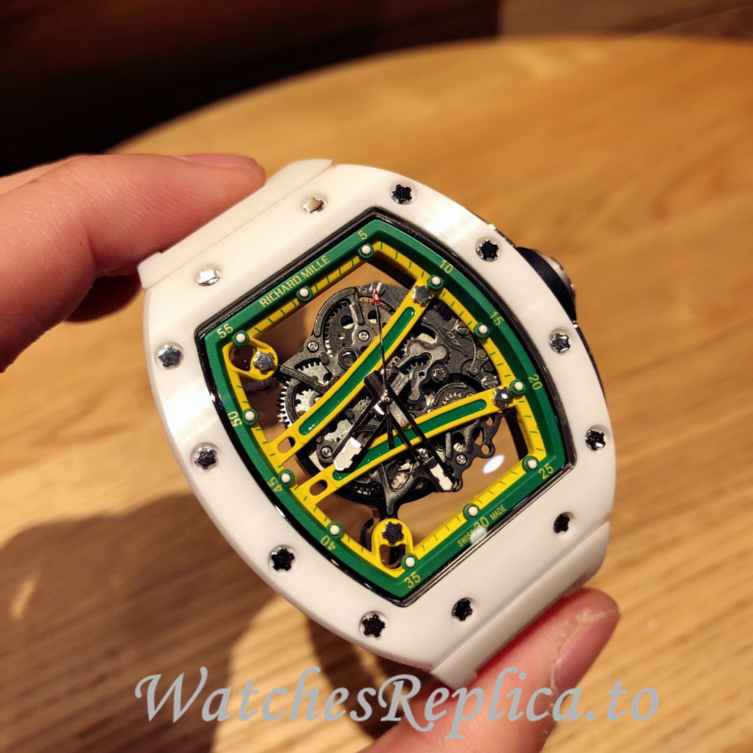 Richard Mille Replica RM61-01 Rubber strap 50MM - WatchesReplica.is