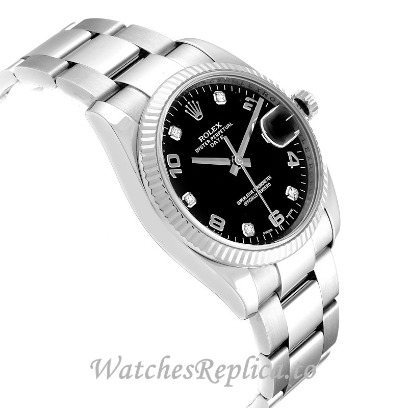 Replica Rolex Date 115234-3 34MM - WatchesReplica.is