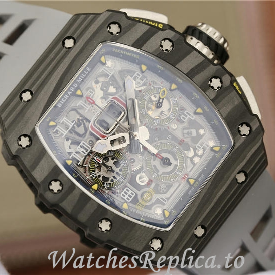 Richard Mille Replica RM11-03 Rubber strap 50MM - WatchesReplica.is