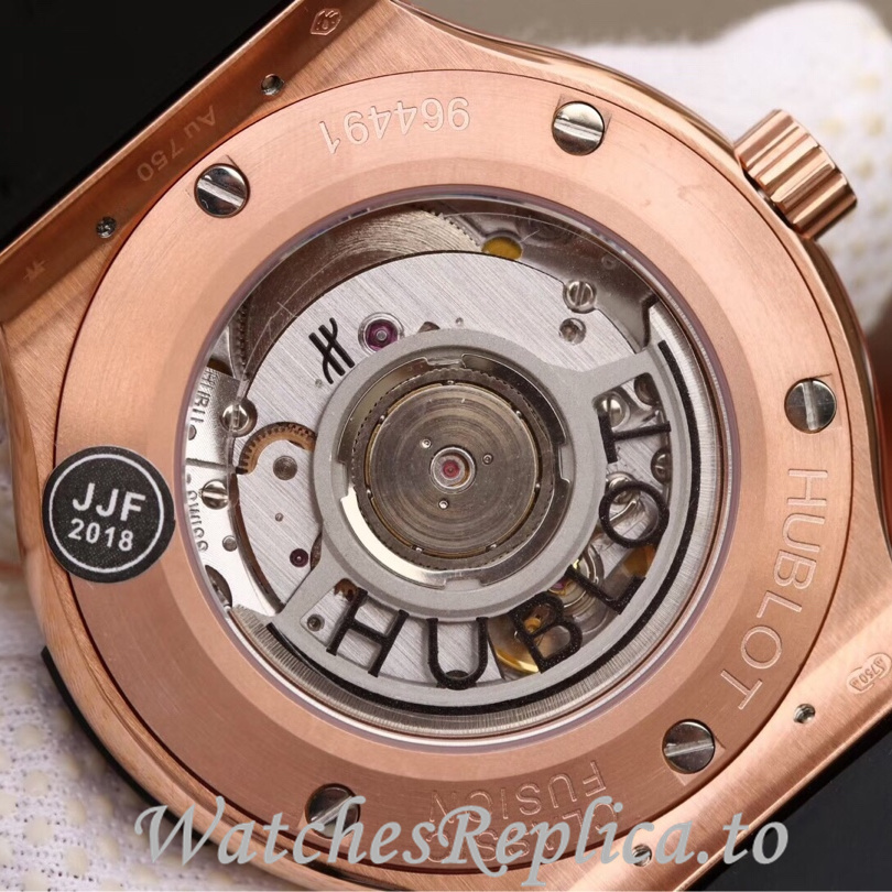 Hublot Replica 511.zp Leather strap 42MM - WatchesReplica.is