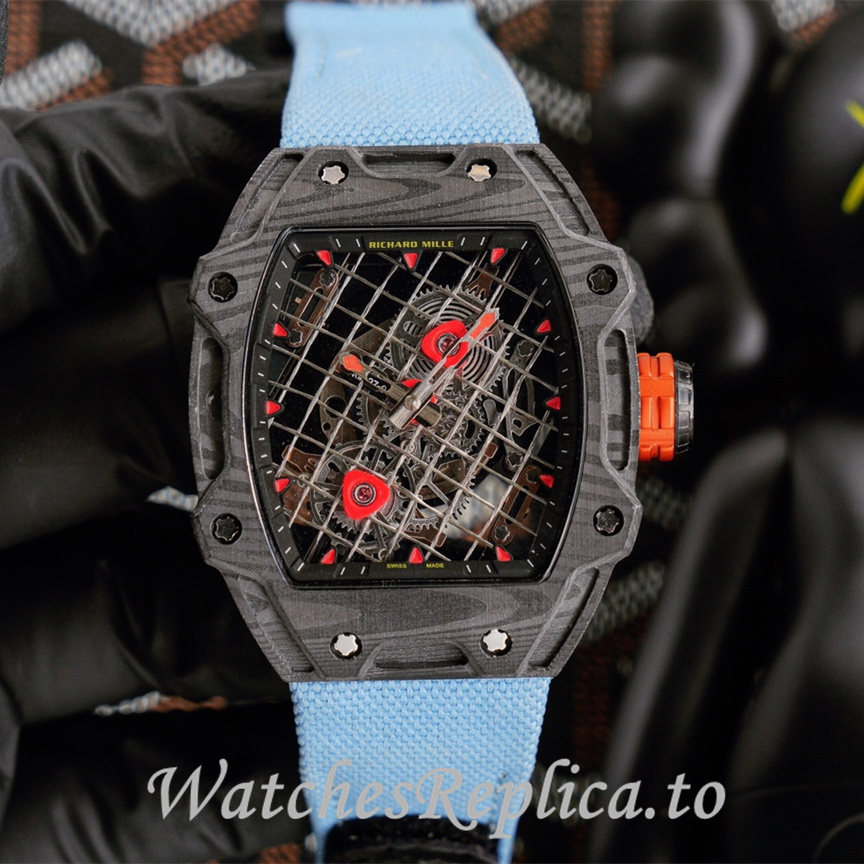 Richard Mille Replica RM27-04 Canvas strap 47.25x38.4MM - WatchesReplica.is