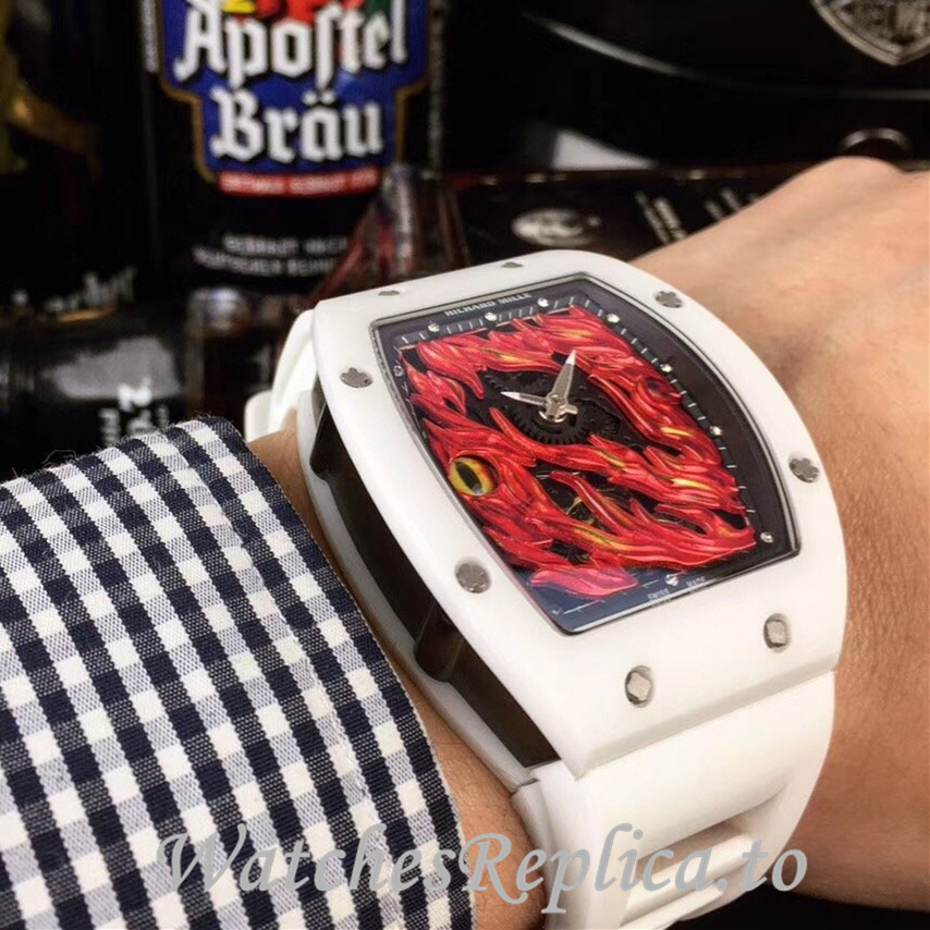 Richard Mille Replica RM23-02 Rubber strap 50MM - WatchesReplica.is