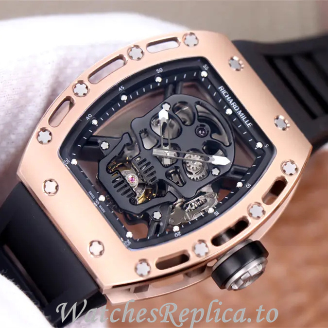 Richard Mille Replica RM52-01 Rubber strap 50MM - WatchesReplica.is