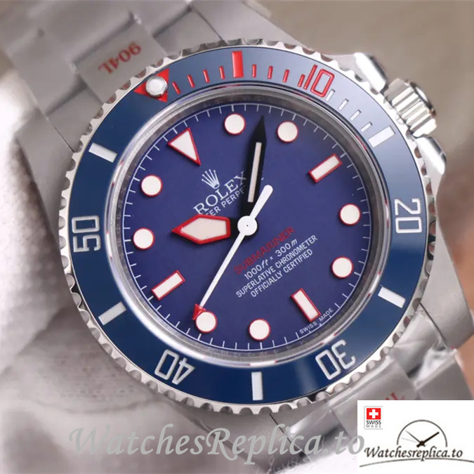 Swiss Rolex Submariner Replica 114060 Stainless steel strap 40MM - WatchesReplica.is