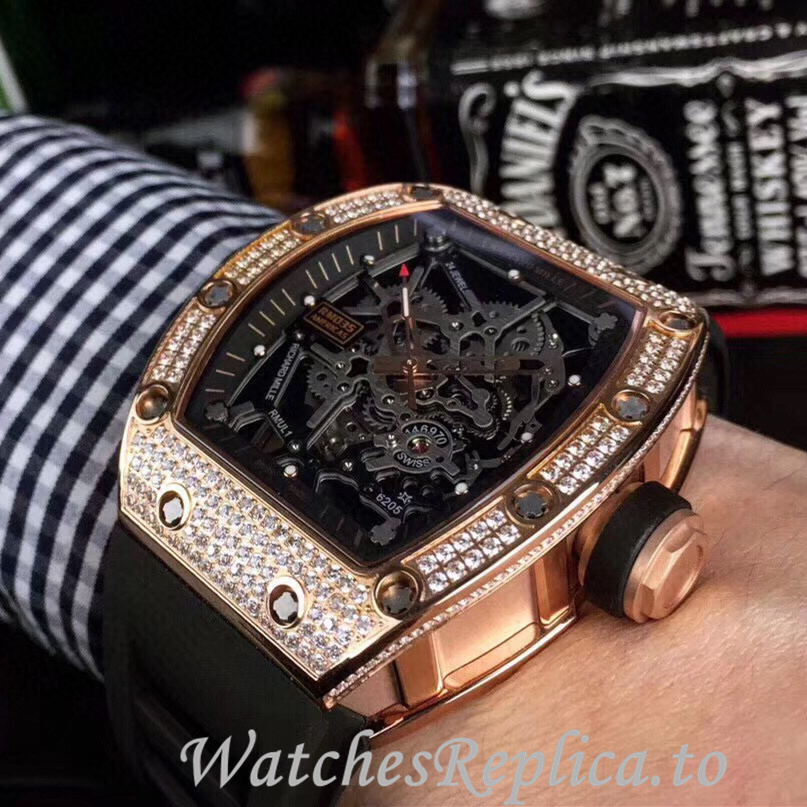 Richard Mille Replica RM035-AMERICA5 Rubber strap 50MM - WatchesReplica.is
