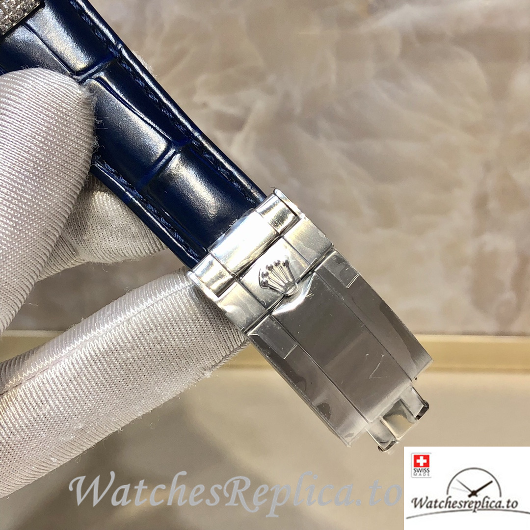 Swiss Rolex Daytona 116599 Replica Leather strap 40MM - WatchesReplica.is