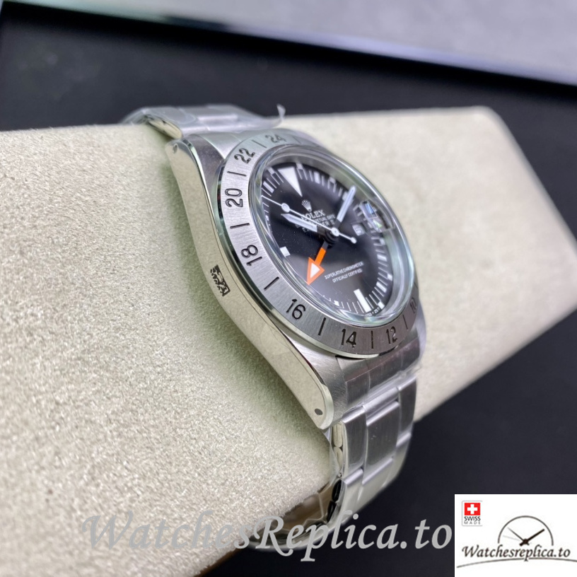 Swiss Rolex Explorer Replica 1655 Stainless steel strap 40MM - WatchesReplica.is